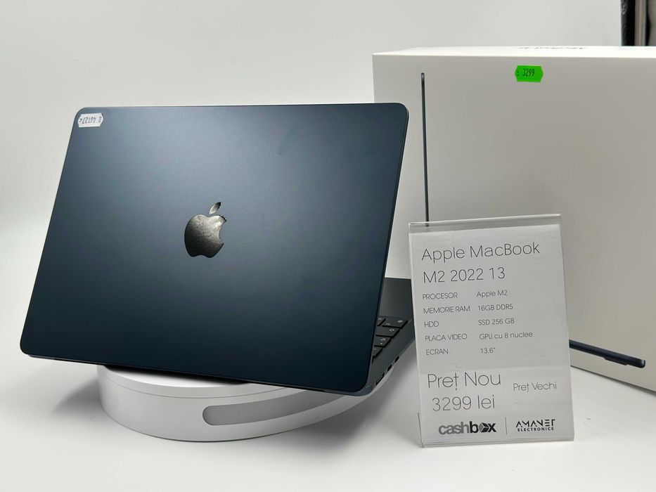 Apple MacBook Air A2681 M2 2022 16GB RAM DDR5 SSD256 GB Garantie 24 Luni CashBox