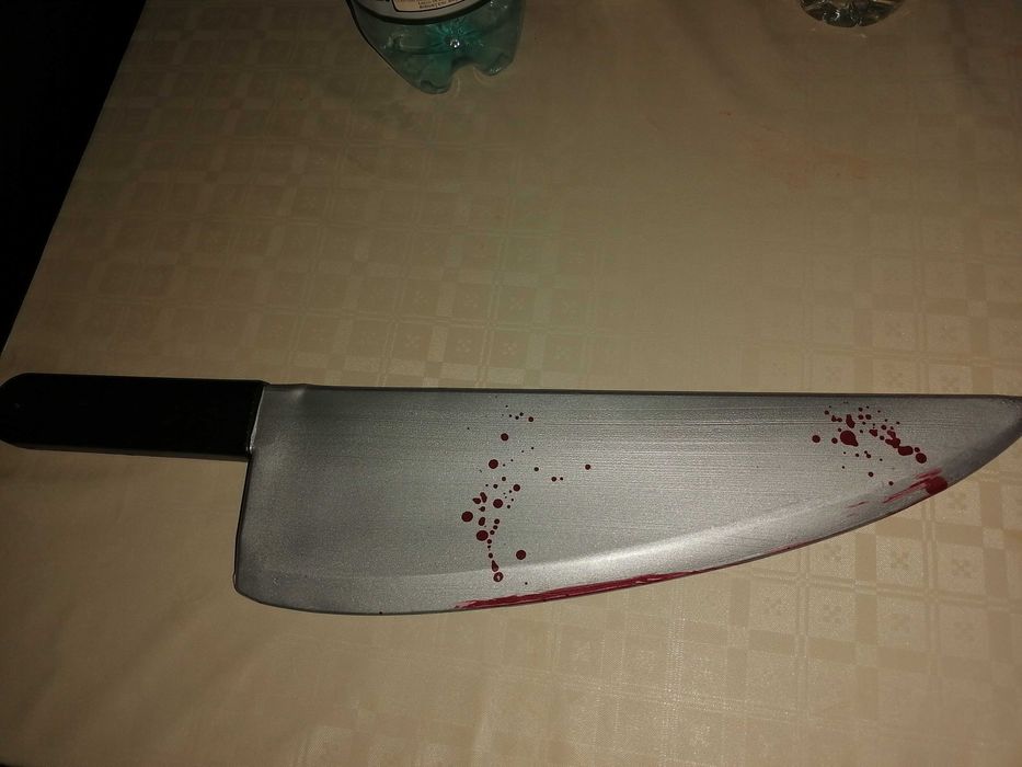 Costum halloween alb