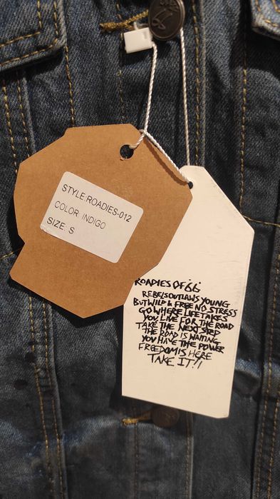 Ново дънково яке Roadies of 66, размер S