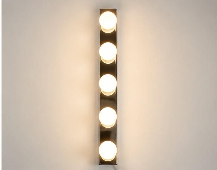 Vand lampa/aplica pentru oglinda Ikea musik din otel inoxidabil