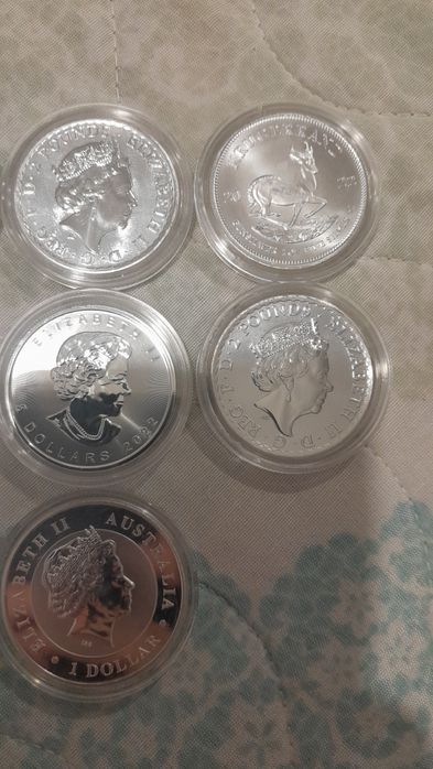 1 унция сребърна монета