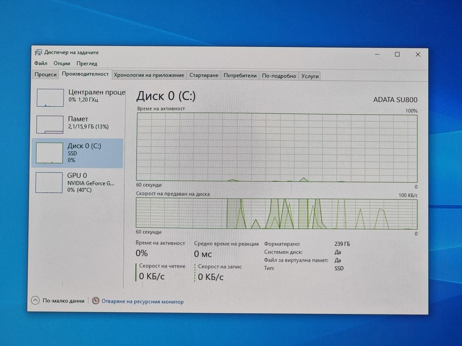 Геймърски Компютър/I7 3930K/16GB RAM/SSD-256GB/GTX 1060 6GB