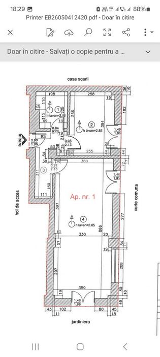 Apartament bloc Nou !