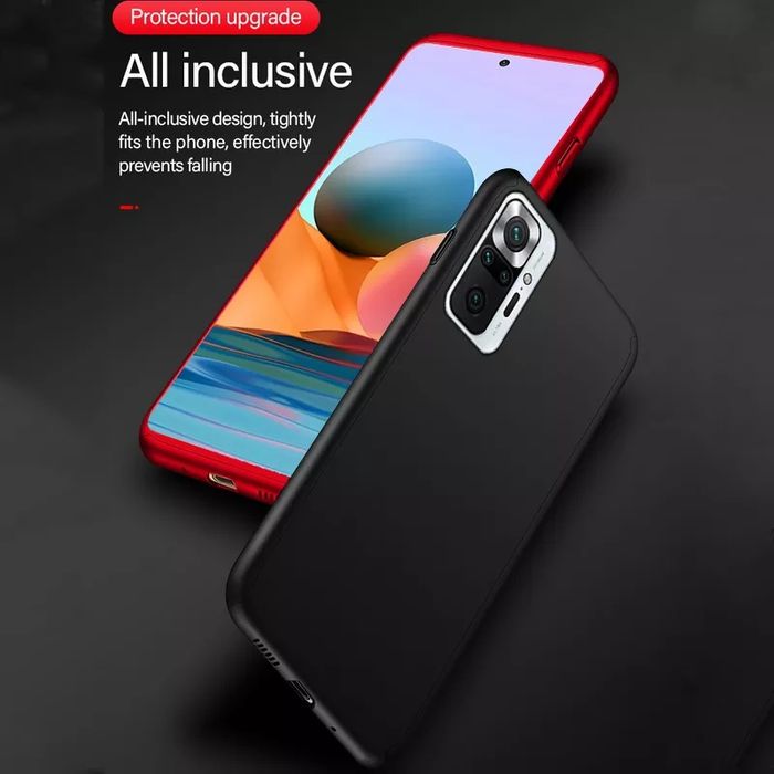 360° Градуса Кейс Мат за Xiaomi Redmi Note 10 /10 Pro / 10S