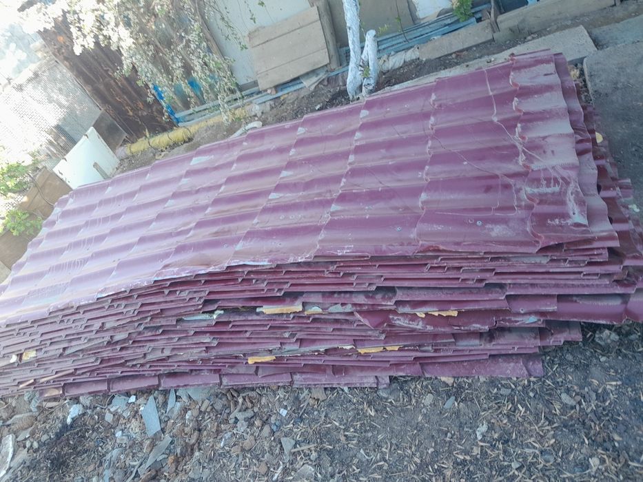 Металлочерепица бу