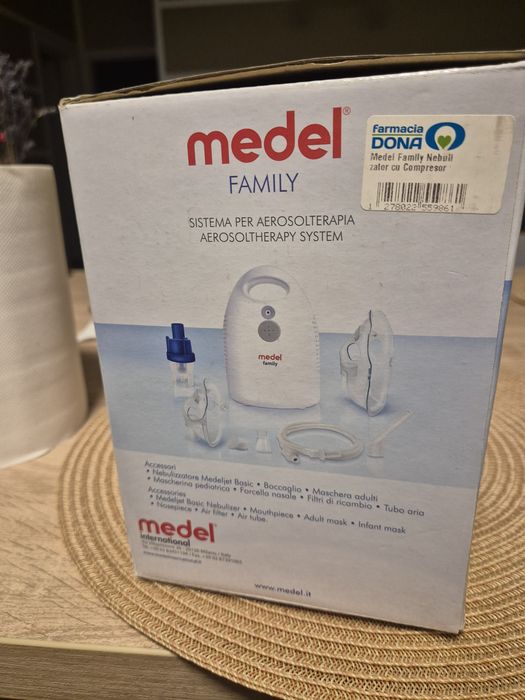 Nebulizator / Aparat aerosoli Medel Family – Nou, nefolosit