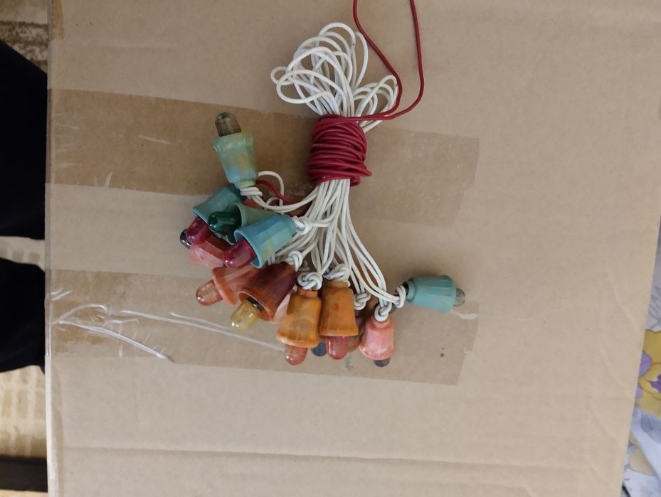 Ёлочные игрушки электрогирлянды