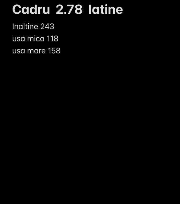 Usa din Aluminiu  / este "demontata"