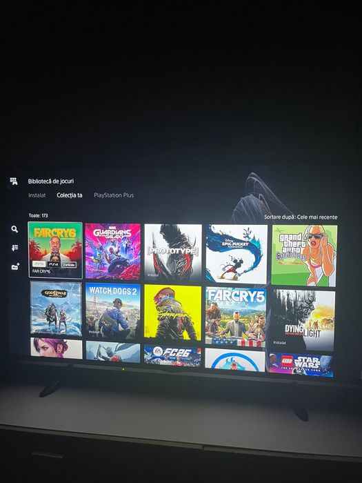 Ps5 cu 2 controlere si jocuri