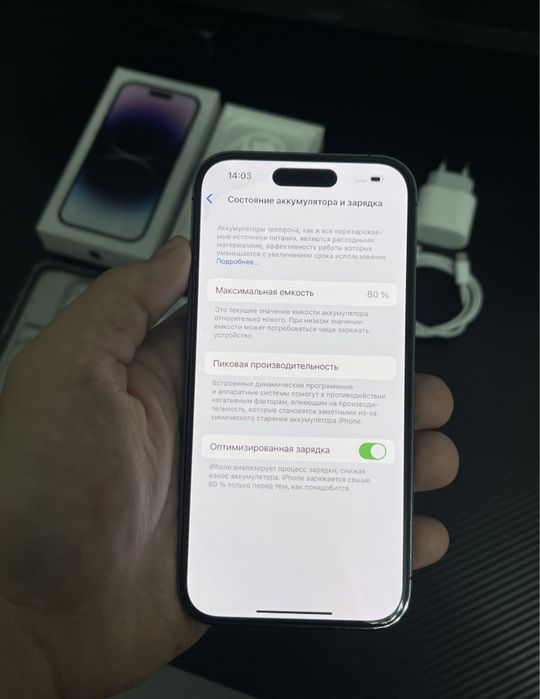 iPhone 14 pro (Purple, 256) - идеальное состояние