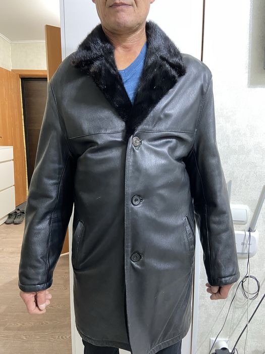 Мужская дубленка