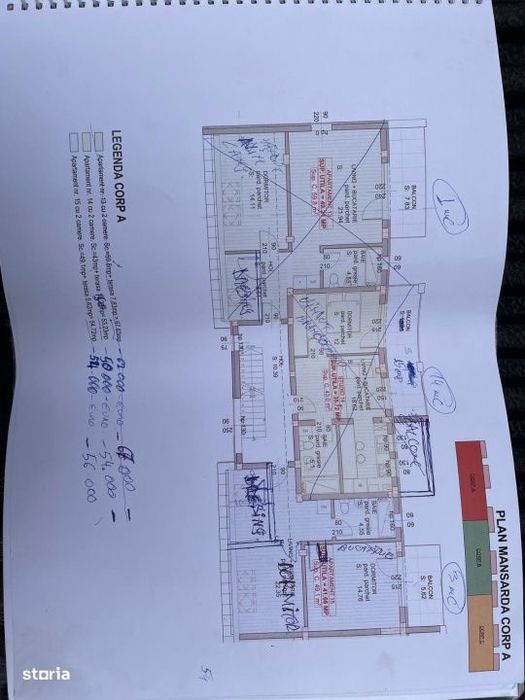 Apartament de vanzare, cu 2 camere, 42 mp, zona Garii