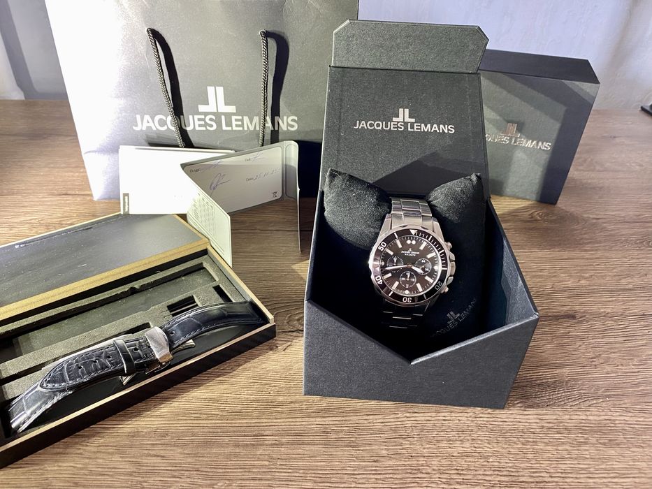 Jacques Lemans – Австрия | Seiko | WR 200 м