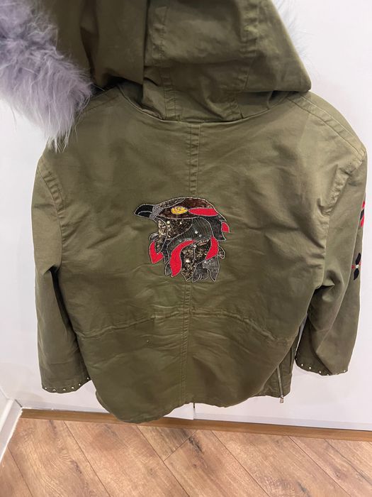 Парка зимняя теплая