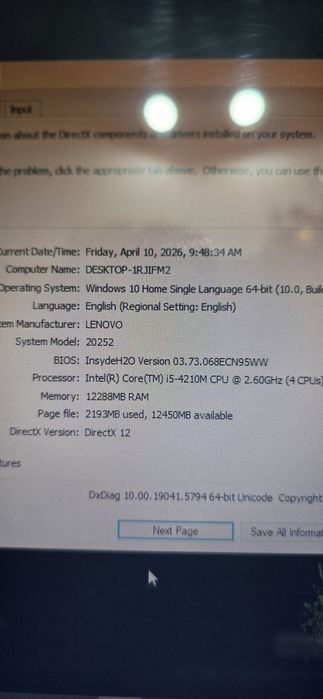 Laptop Gaming Lenovo / schimb cu diverse