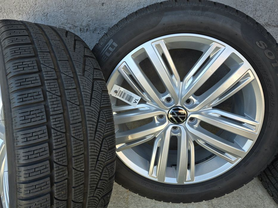 Roți cu jante originale Vw Tiguan r19