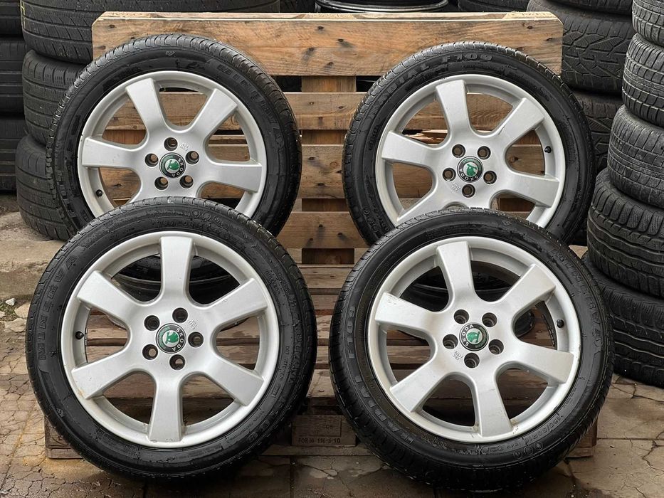 5х100 16 Цола Лети Джанти Skoda Fabia 5x100 Шкода Фабиа