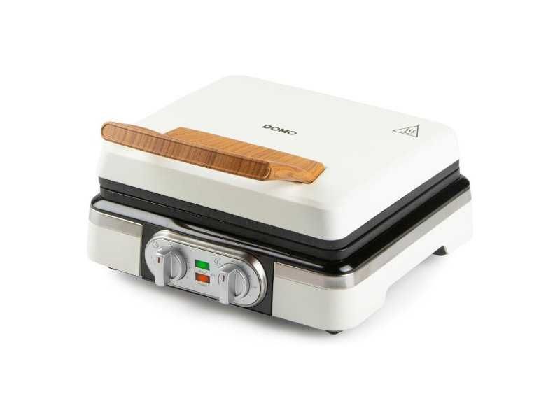 Гофретник за Белгийски Гофрети с Незалепващо Керамично  Покритие DOMO DO9280W