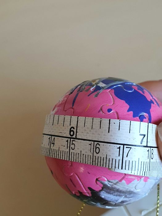 Puzzle ball cu cai ,de agatat