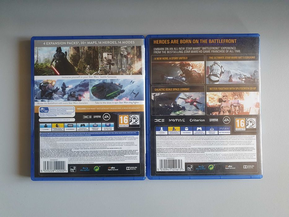Star Wars Battlefront и Battlefront II за PS4