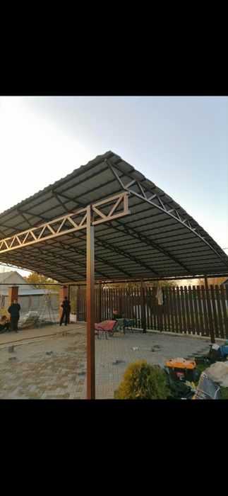 Навес. Навесы на заказ. Сергей.