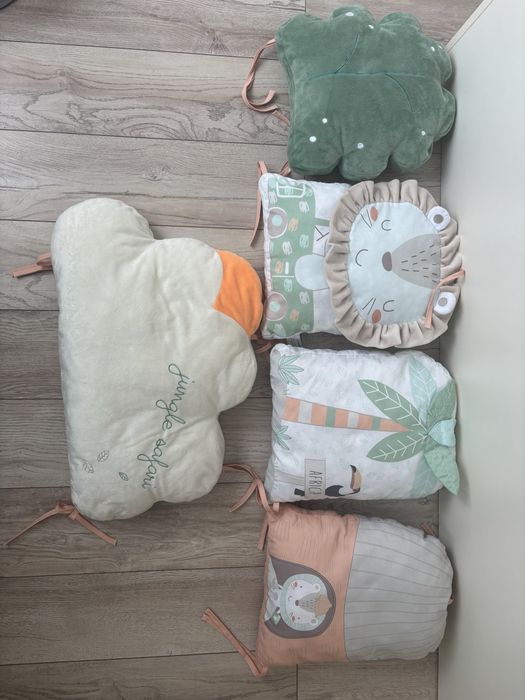 обиколник Kikka Boo Luxury pillows Set Jungle King