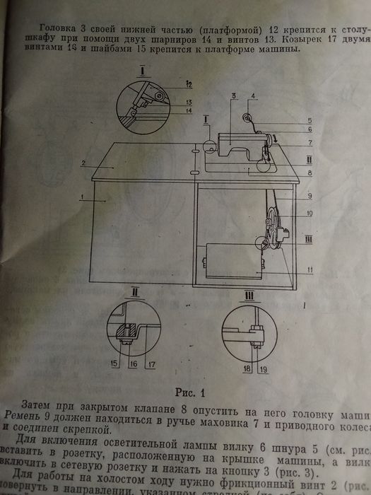 Швейная машинка 142м