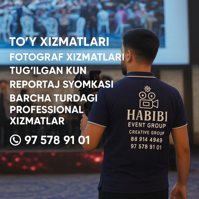 Professional Video Foto 4К Ultra HD albom xizmatlari