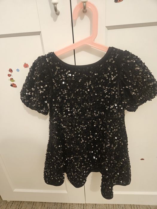 Rochie din catifea cu paiete