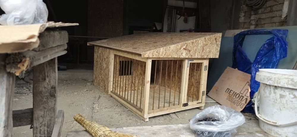 Будки и вольеры для ваших питомцев собак и кошек