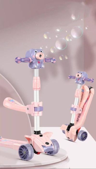 Trotineta cu lumini!