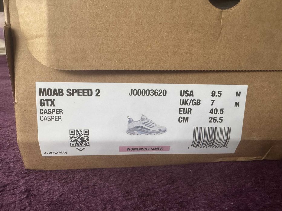 Merrell Moab Speed 2 GTX , Marime 40.5 , Noi in cutie !!!