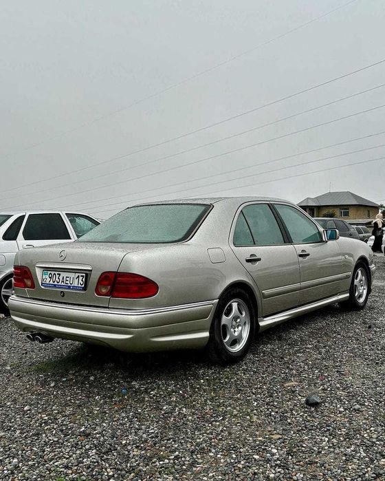 Бампер Пороги Туманки Мерседес 210 AMG 5.5