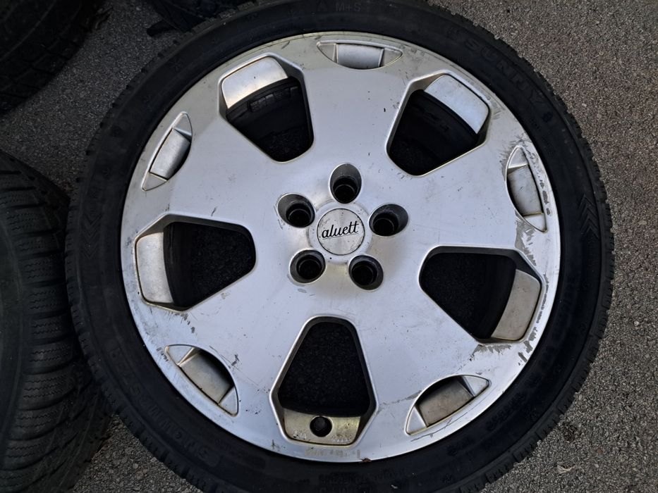 5х112/18 с гуми Ауди VW Шкода Сеат Мерцедес 5x112/18 Mercedes Audi