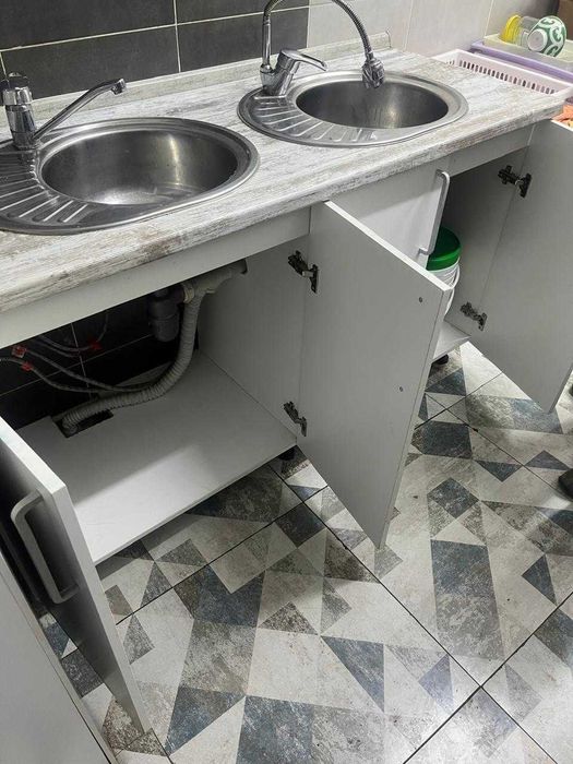 Мойки со шкафом тумбой