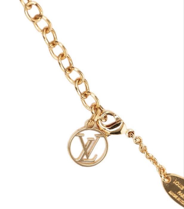 Колье Louis Vuitton с подвеской V