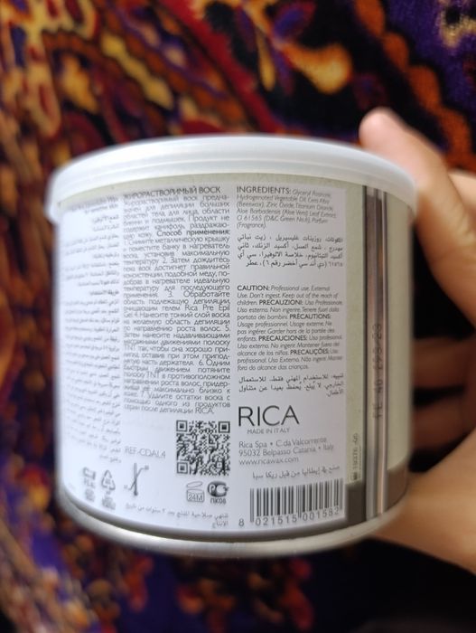 Depilyatsiya uchun vosk sotiladi