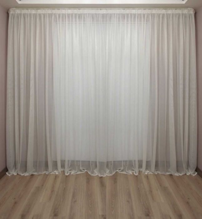 Тюль белоснежный 5 метров