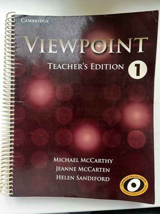 Учебники Viewpoint Teacher’s Edition 1/2