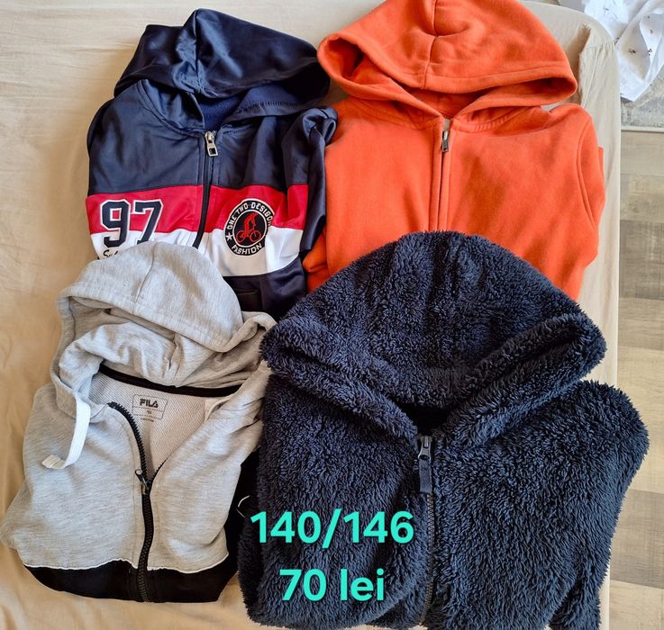 Lot haine baieti masura 134/140