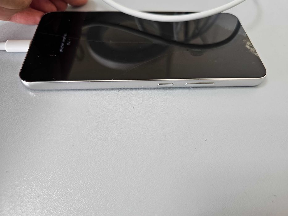 Дисплей със сребърна рамка за Samsung S22 plus 5G