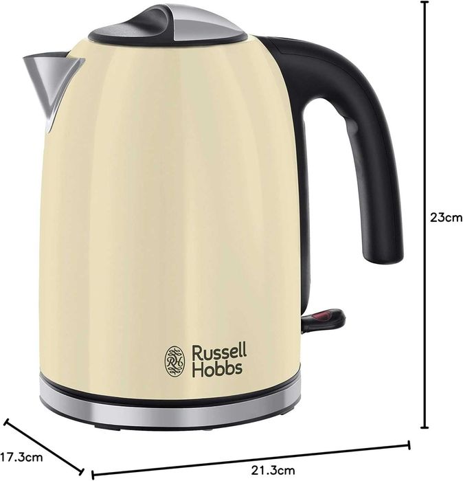 Електрическа кана Russell Hobbs 1.7л, 2400W, функция бързо затопляне