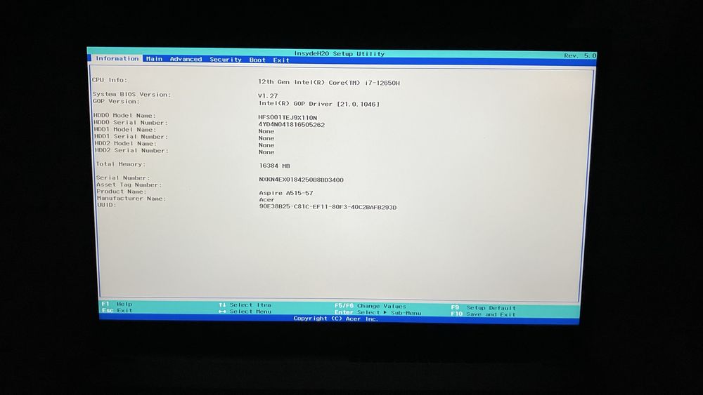 Лаптоп Acer Aspire 5 a515-57