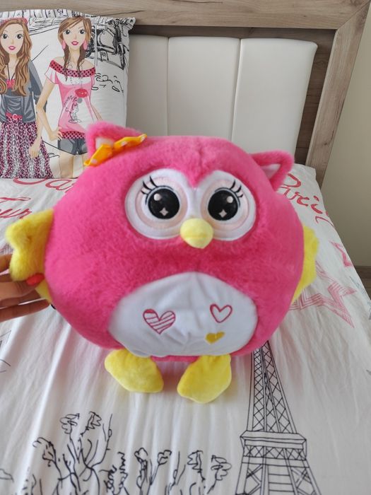 Плюшена играчка, Dormeo, Емоционален бухал, Дъщеря, Мини, 16см