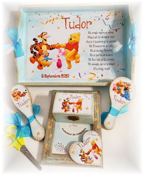 Set personalizat pentru taierea motului, 6 piese