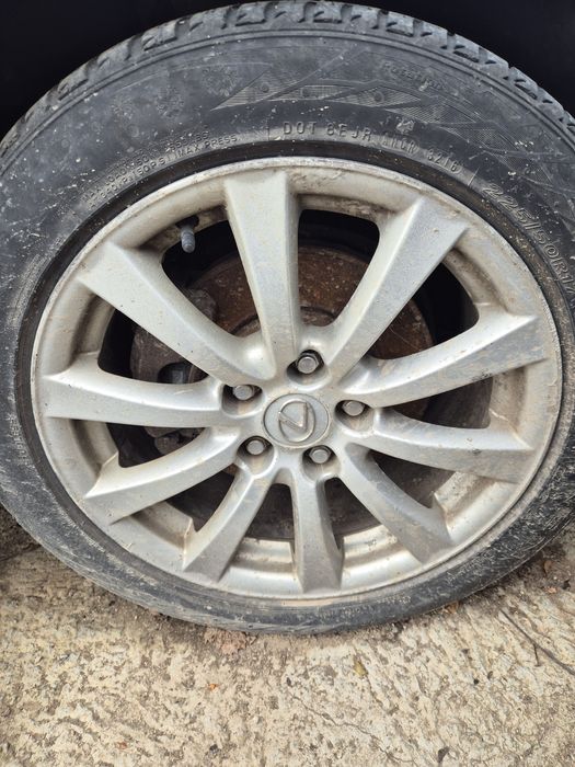 4х Алуминиеви джанти  със зимни гуми