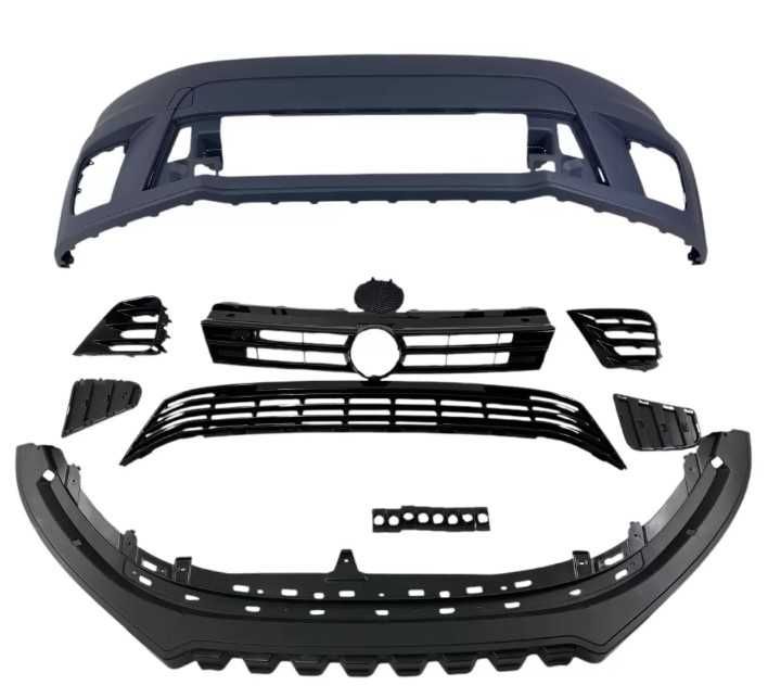 Боди кит пакет за VW POLO (2010-2018) - R дизайн грундиран! НА СКЛАД!