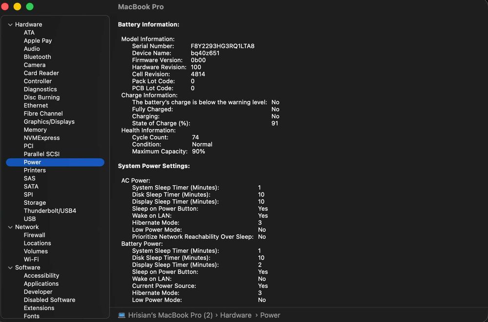 Запазен MacBook Pro 14” M1 Pro 16GB RAM 512GB Space Grey