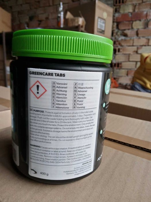 Таблетки за химически тоалетни Dometic GreenCare Tabs 16 бр,