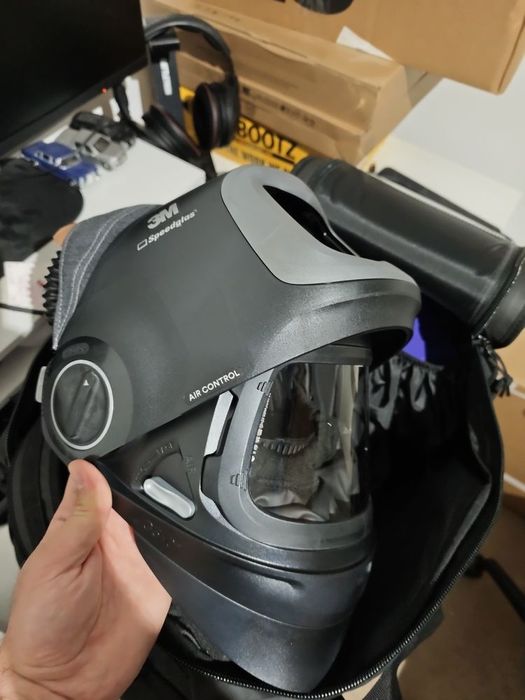 Pachet Masca sudura 3M Speedglass G5-01( FARA FILTRU)  si Aparat respirator  Adflo